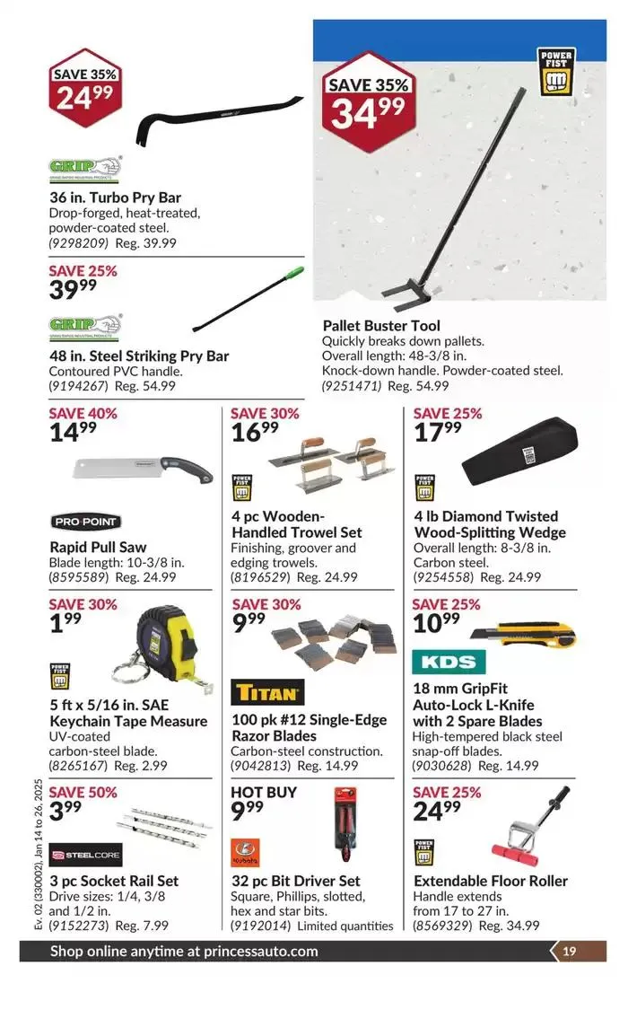 National Sale from January 14 to January 26 2025 - flyer page 24