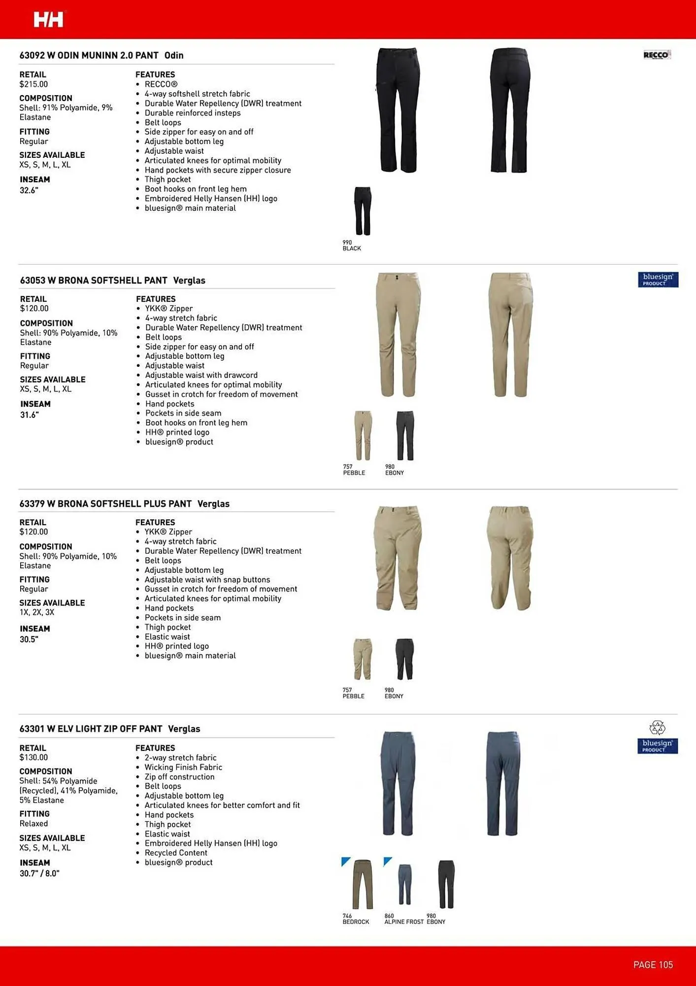 Helly Hansen flyer from March 12 to May 31 2026 - flyer page 105