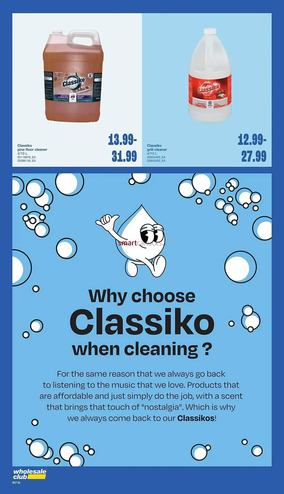 Wholesale Club flyer from July 31 to August 6 2025 - flyer page 65