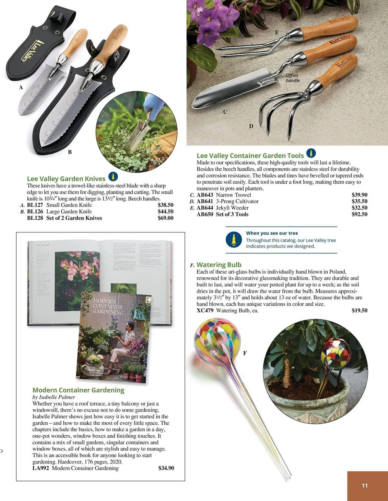 Lee Valley Tools flyer from July 8 to December 31 2025 - flyer page 11