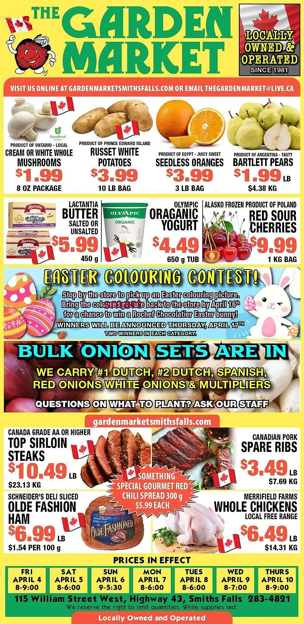 The Garden Market flyer from April 4 to April 17 2025 - flyer page 1