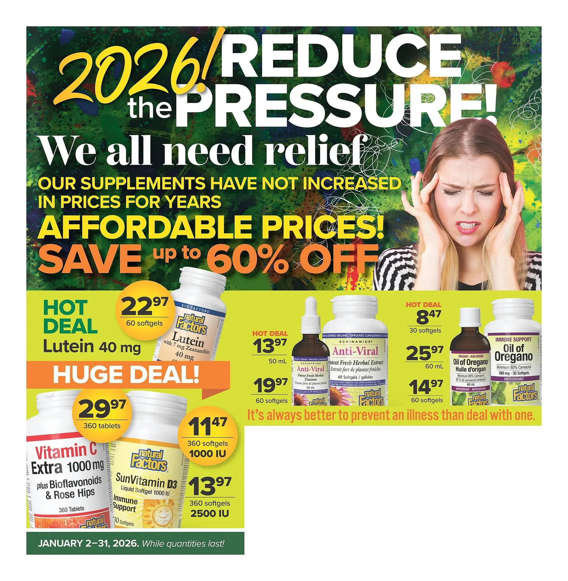 Foodsmiths flyer from January 2 to January 31 2026 - flyer page 1