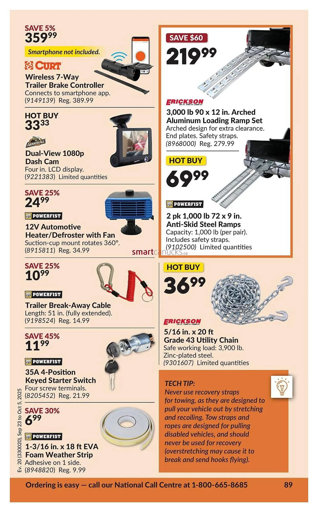 Princess Auto flyer from September 18 to September 24 2025 - flyer page 95