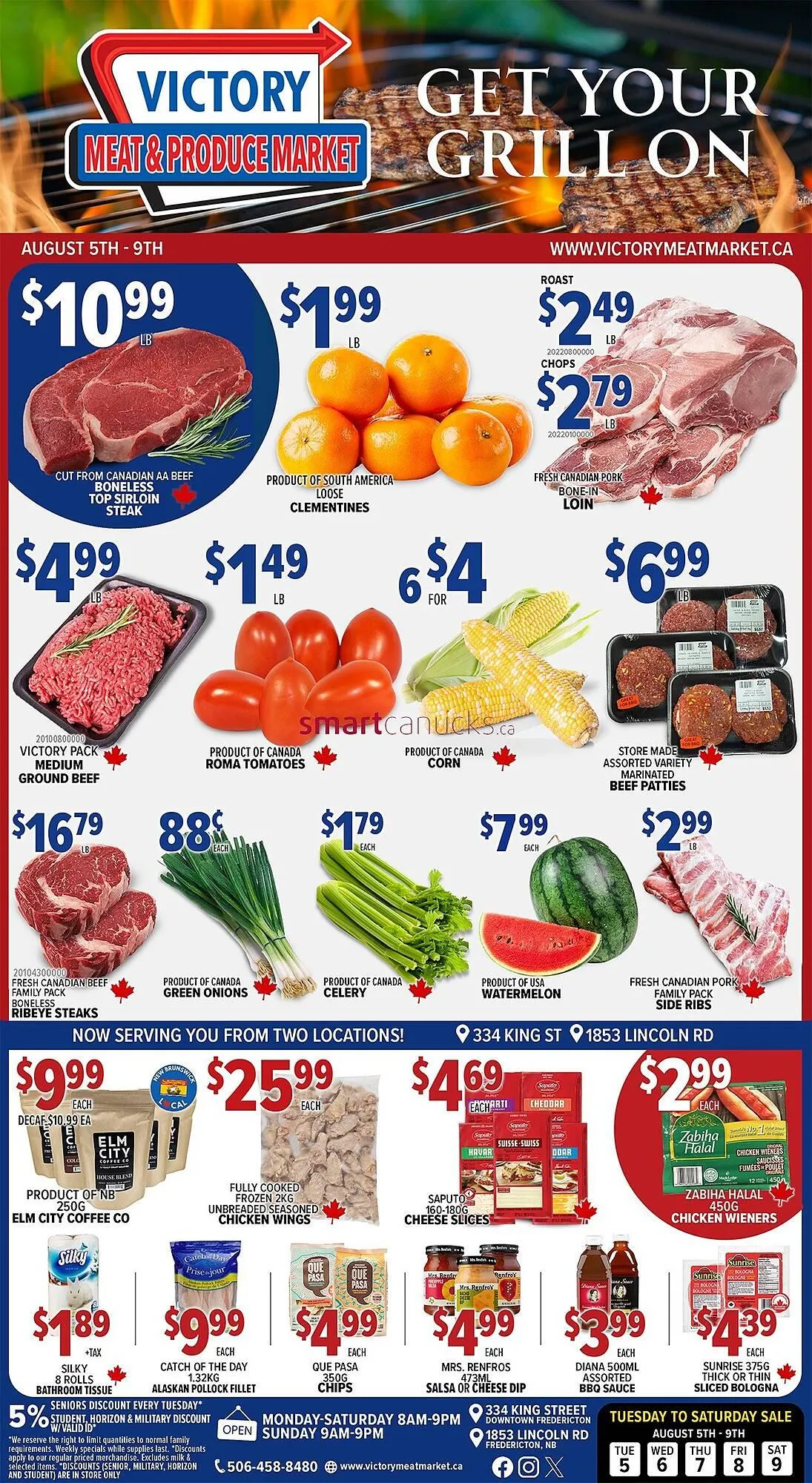 Victory Meat Market flyer - 1