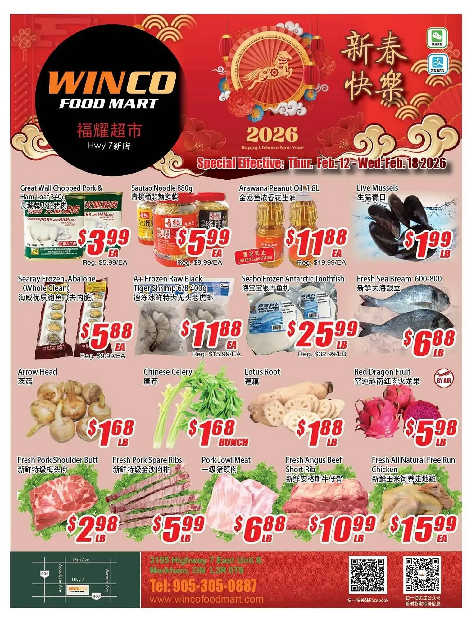 WinCo Food Mart flyer - 1