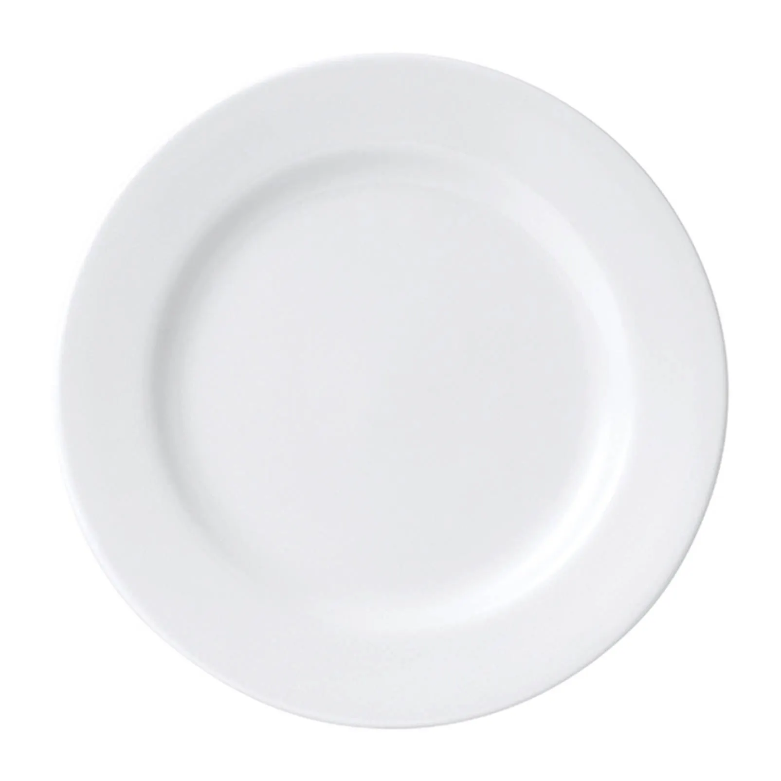 Jupiter White Plate 8in