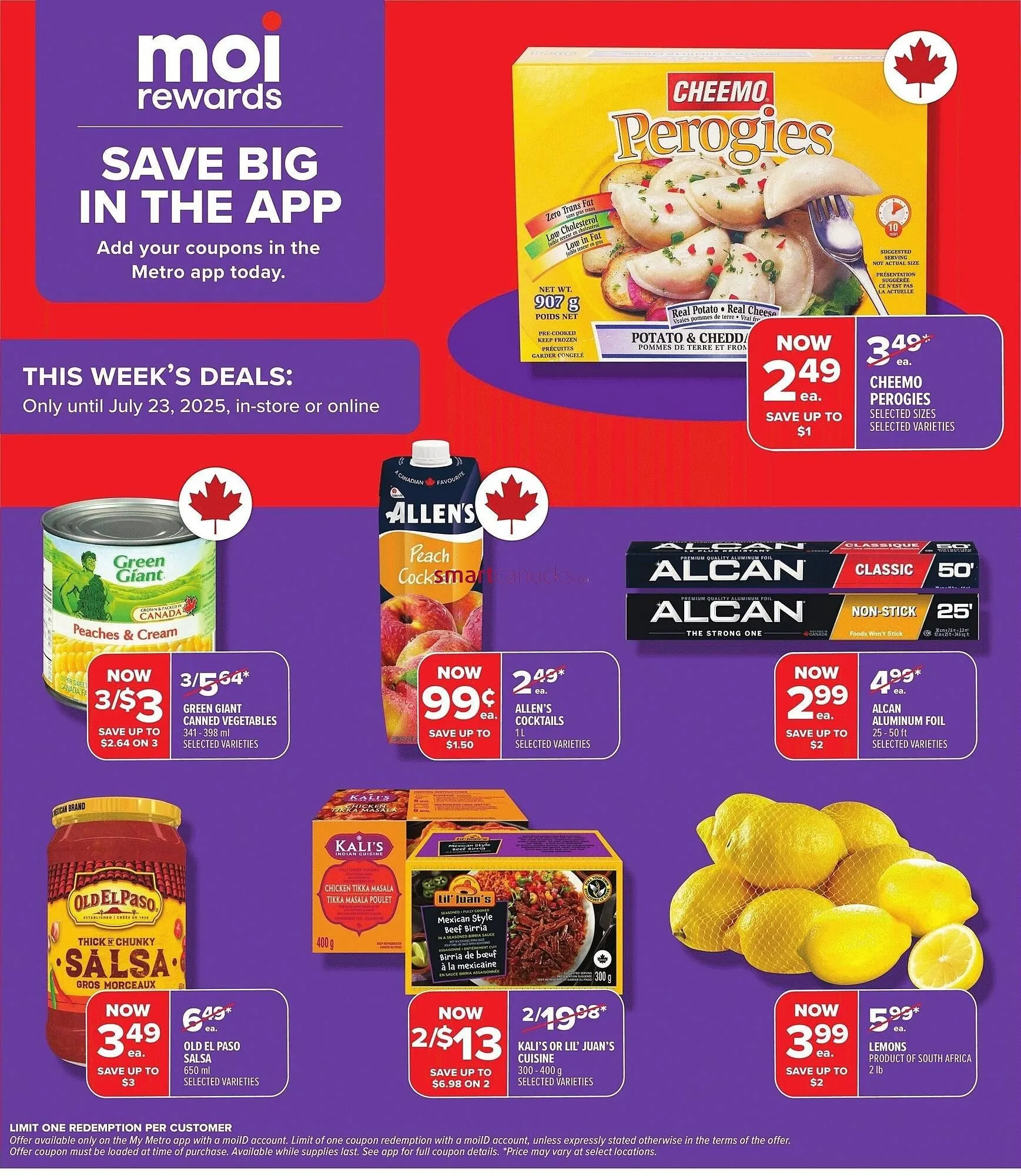 Metro flyer from July 17 to July 23 2025 - flyer page 6