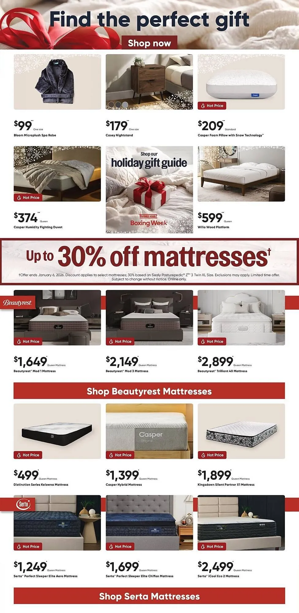 Dormez Vous flyer from December 23 to December 28 2025 - flyer page 2