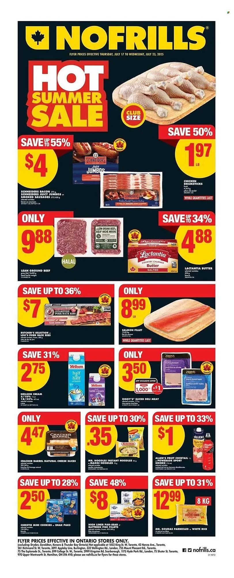 No Frills flyer from July 17 to July 23 2025 - flyer page 1