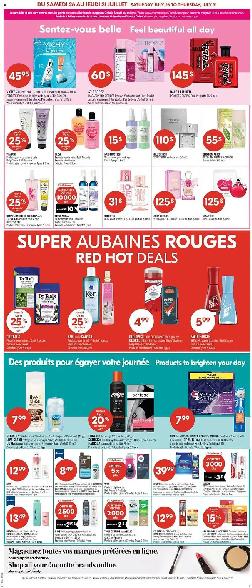 Pharmaprix flyer from July 26 to August 1 2025 - flyer page 13