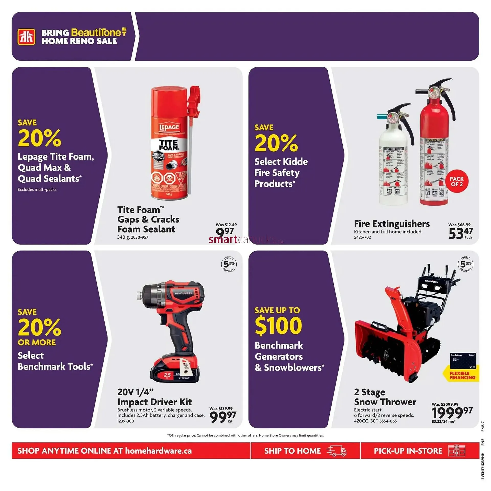 Home Hardware flyer from September 25 to October 1 2025 - flyer page 21