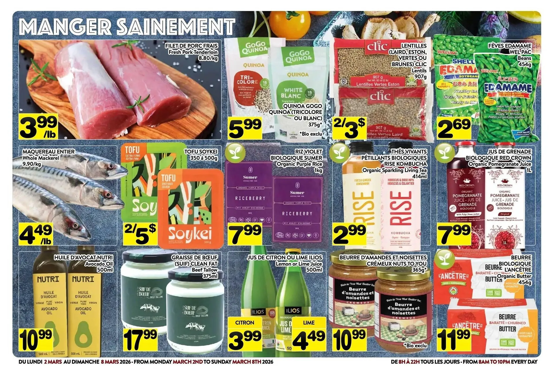 Supermarché PA flyer from March 2 to March 16 2026 - flyer page 3