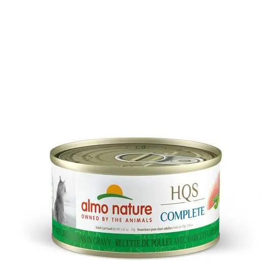 Chicken and green bean wet food for cats