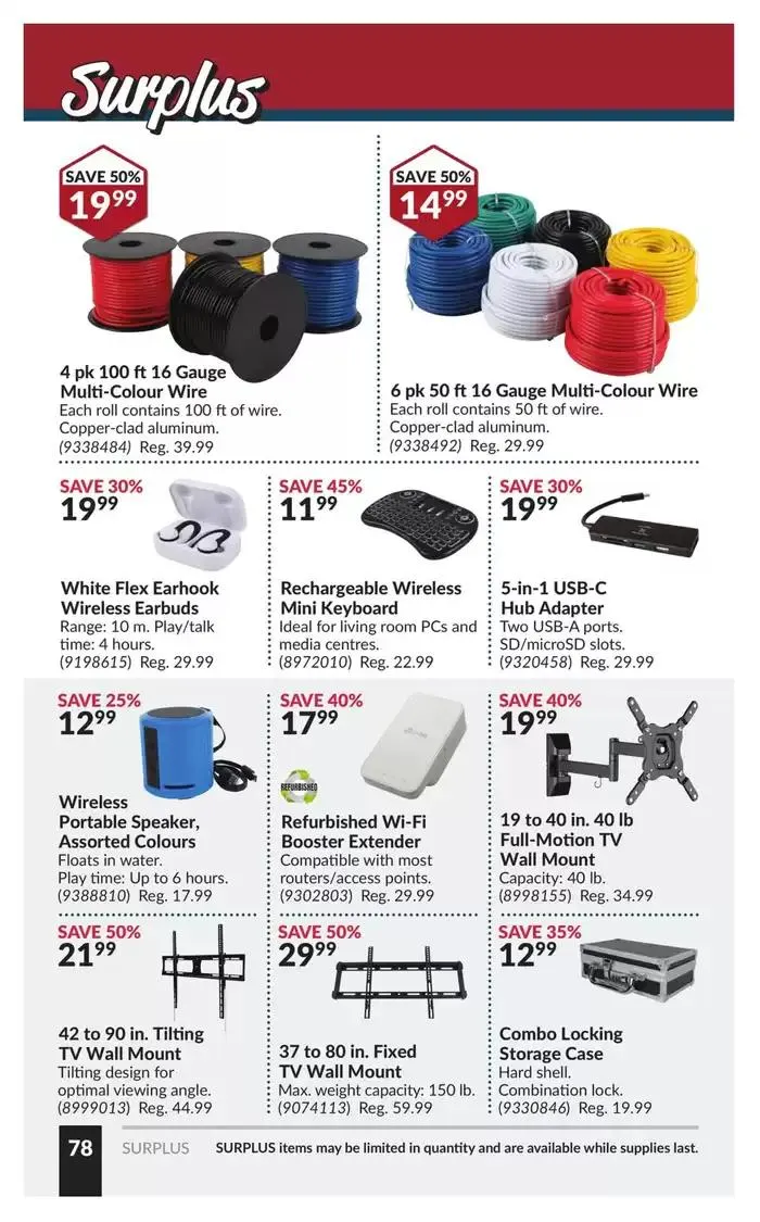 National Sale from March 25 to April 6 2025 - flyer page 83