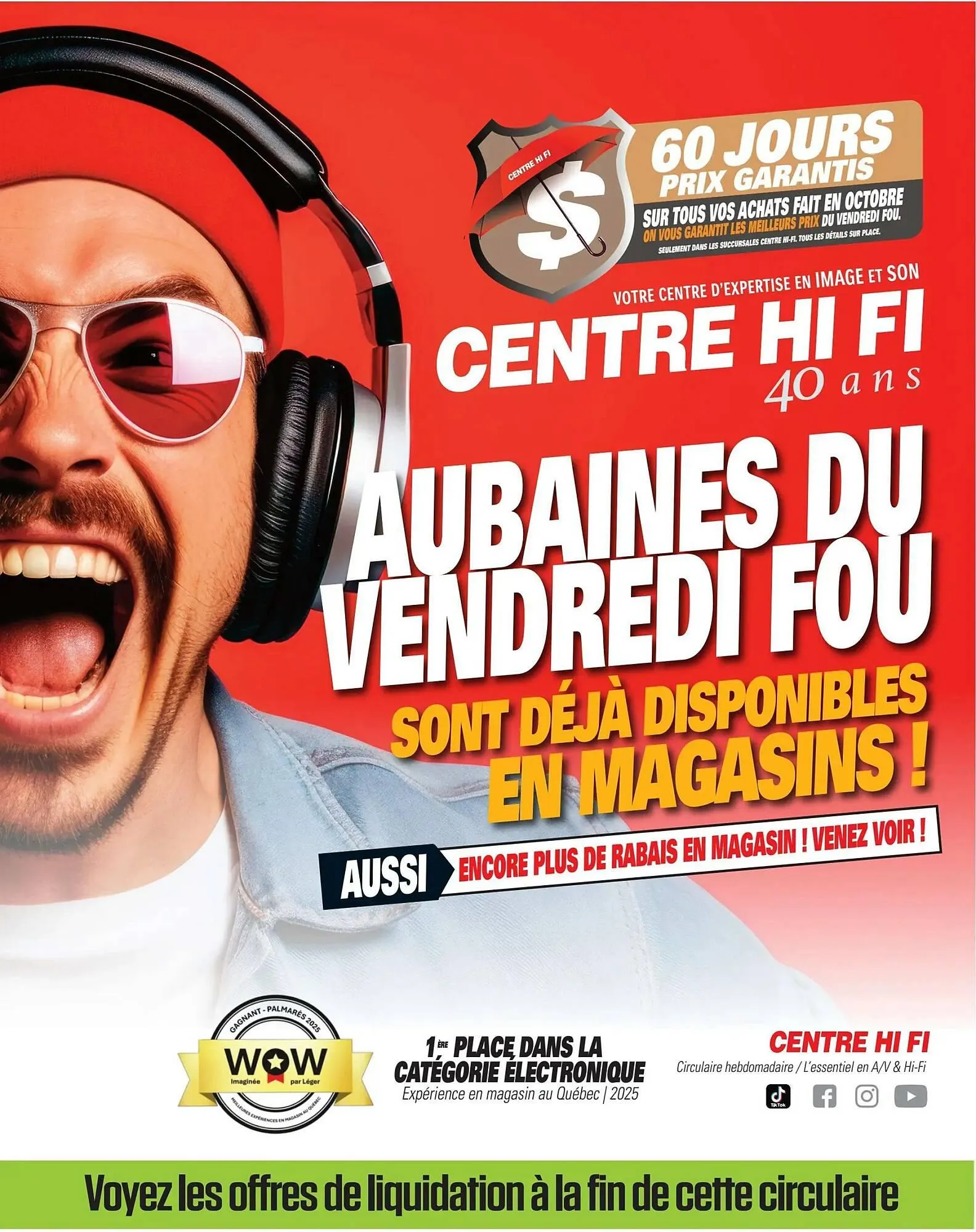 Centre Hi-Fi flyer from October 24 to October 30 2025 - flyer page 1