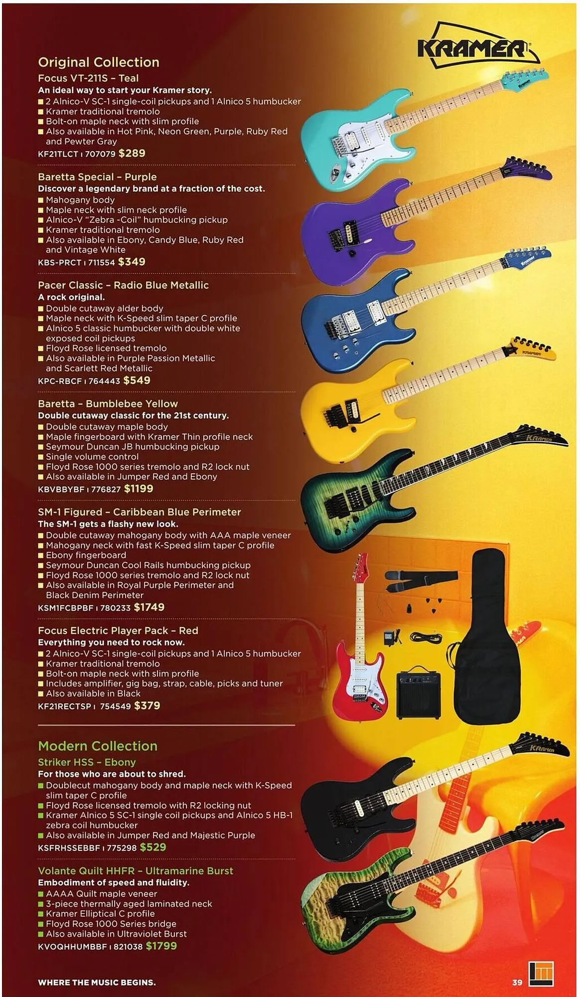 Long & McQuade flyer from October 9 to October 31 2025 - flyer page 39