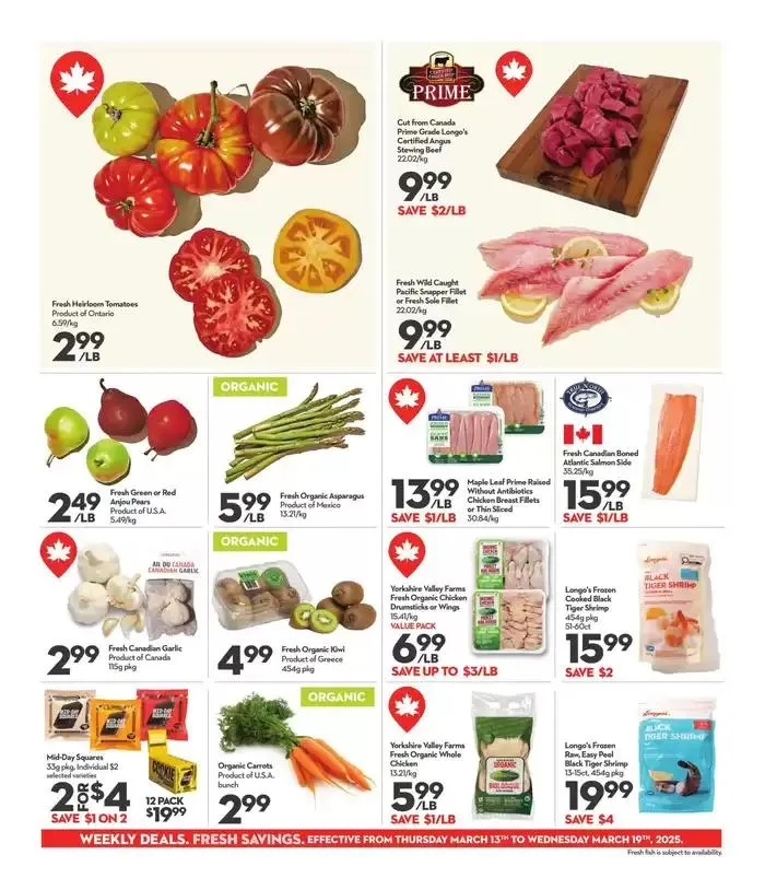 Weekly Flyer from March 13 to March 19 2025 - flyer page 4