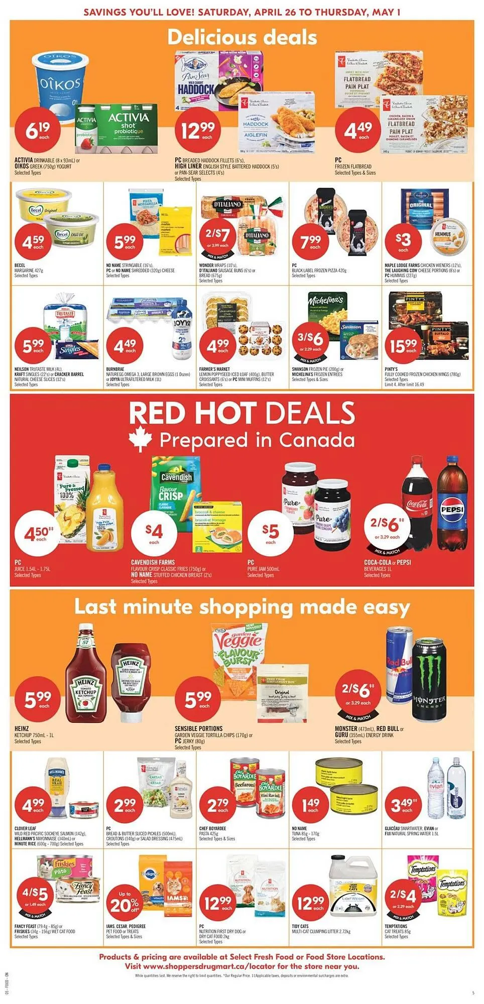Shoppers Drug Mart flyer from April 29 to April 30 2025 - flyer page 7