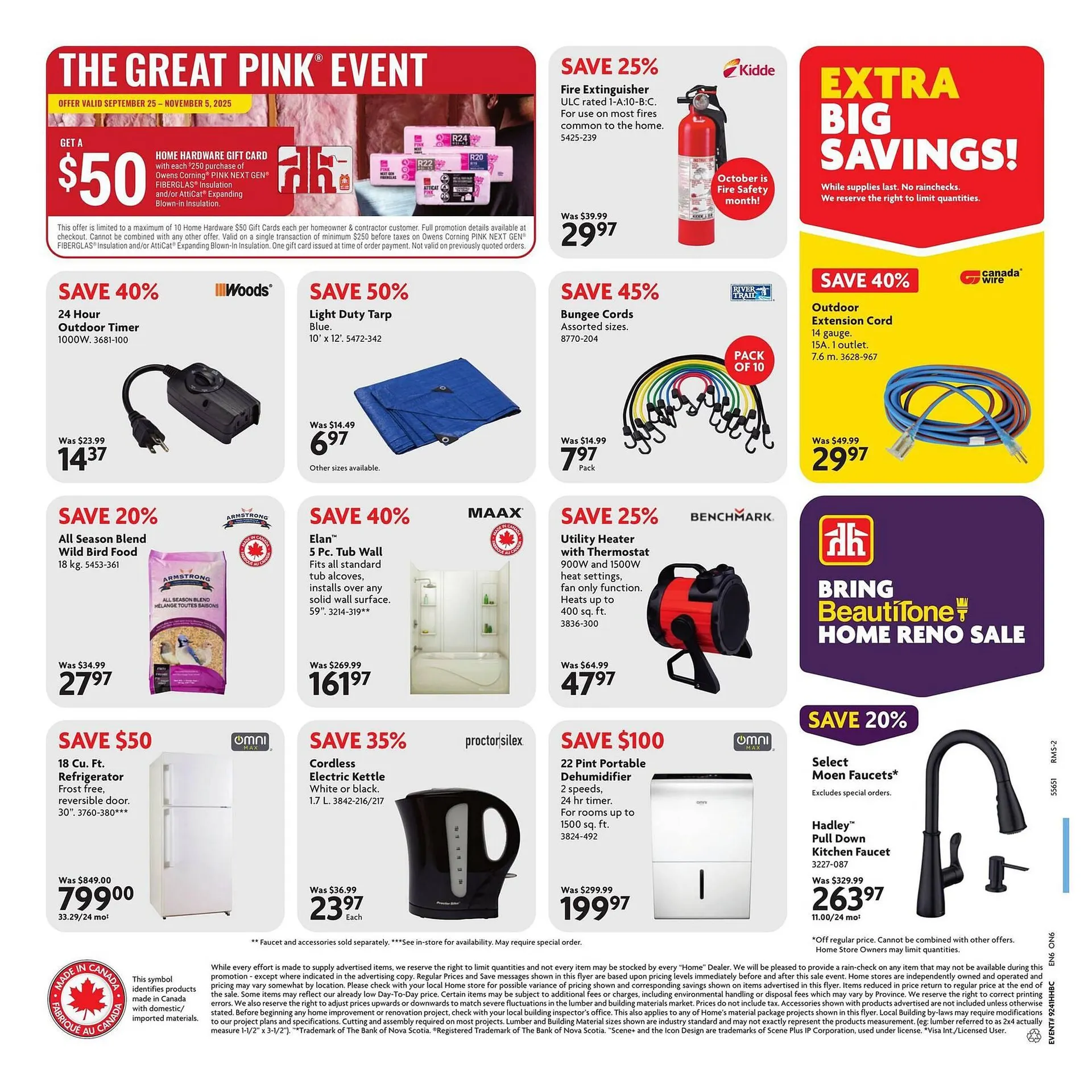 Home Hardware flyer from October 9 to October 16 2025 - flyer page 2