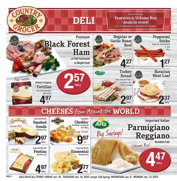 New offers to discover from January 8 to January 15 2025 - flyer page 4