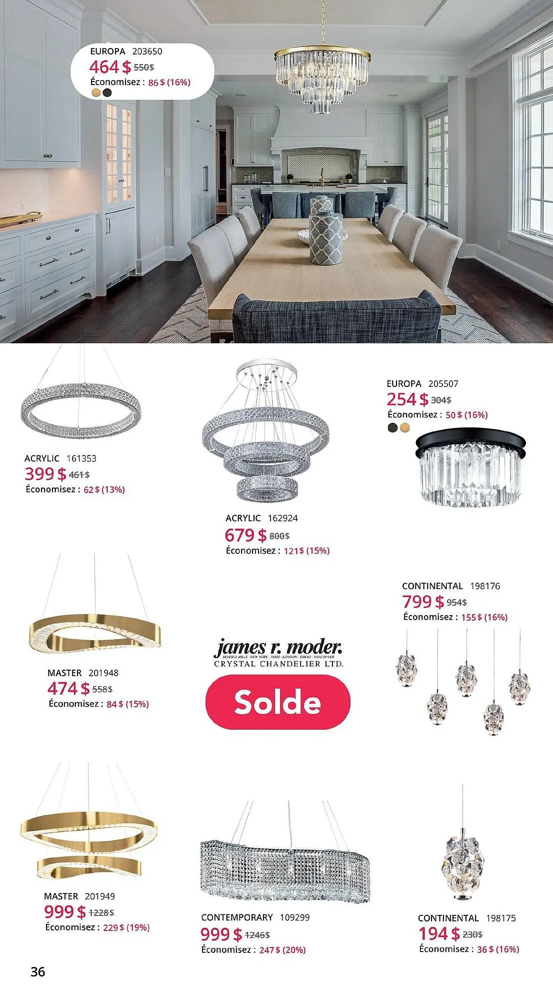 Multi Luminaire flyer from August 12 to January 6 2026 - flyer page 36