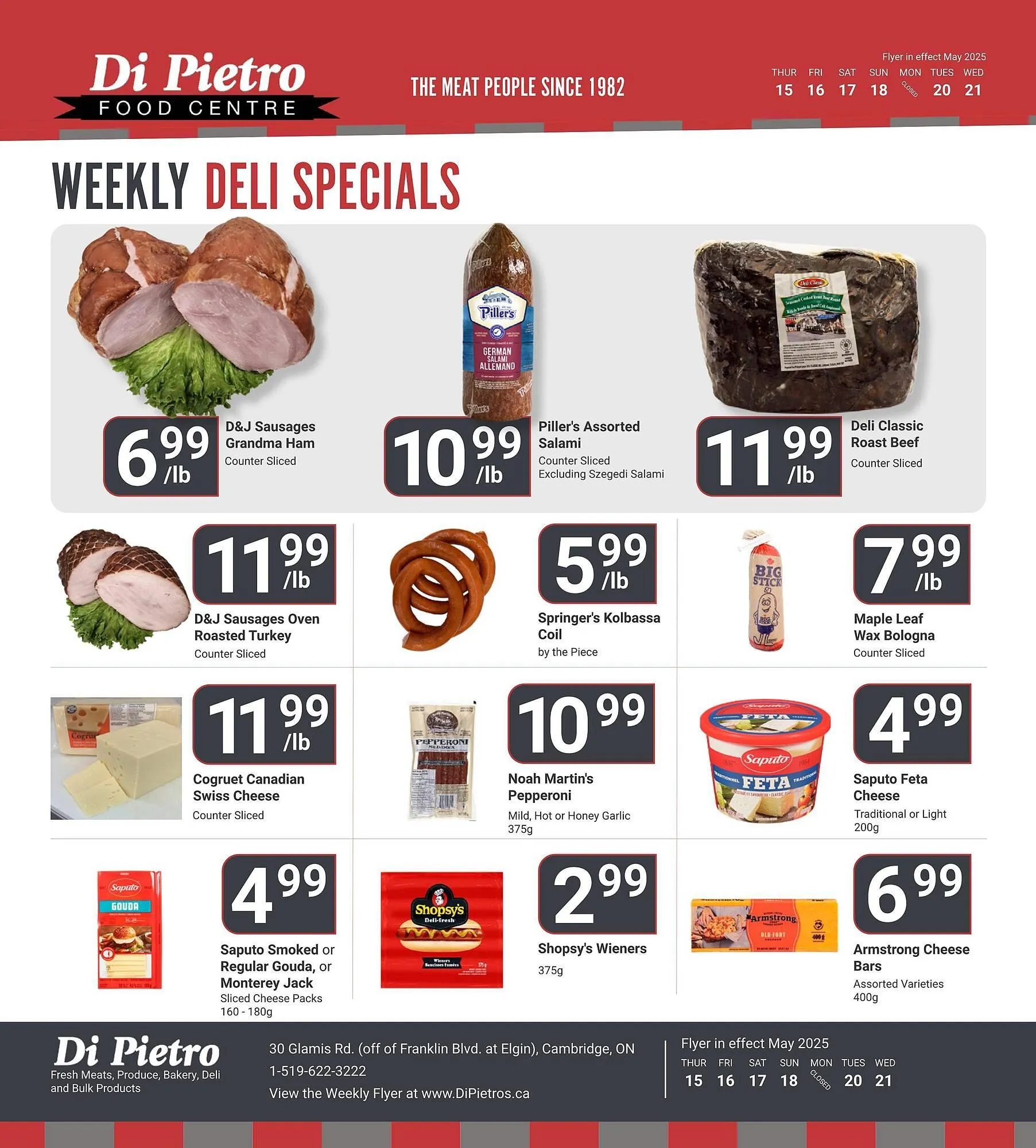 Di Pietro flyer from May 15 to May 21 2025 - flyer page 10