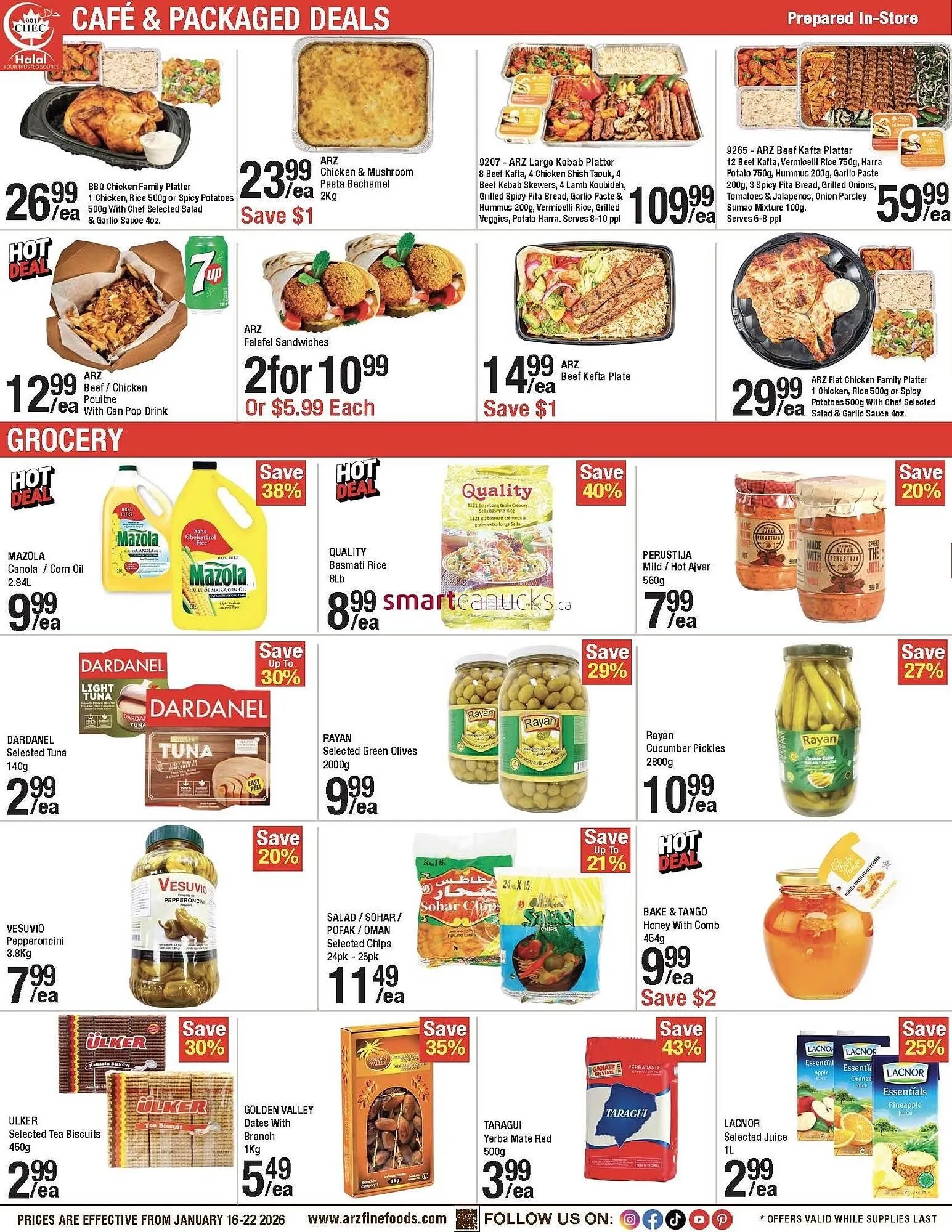 Arz Fine Foods flyer from January 16 to January 22 2026 - flyer page 2