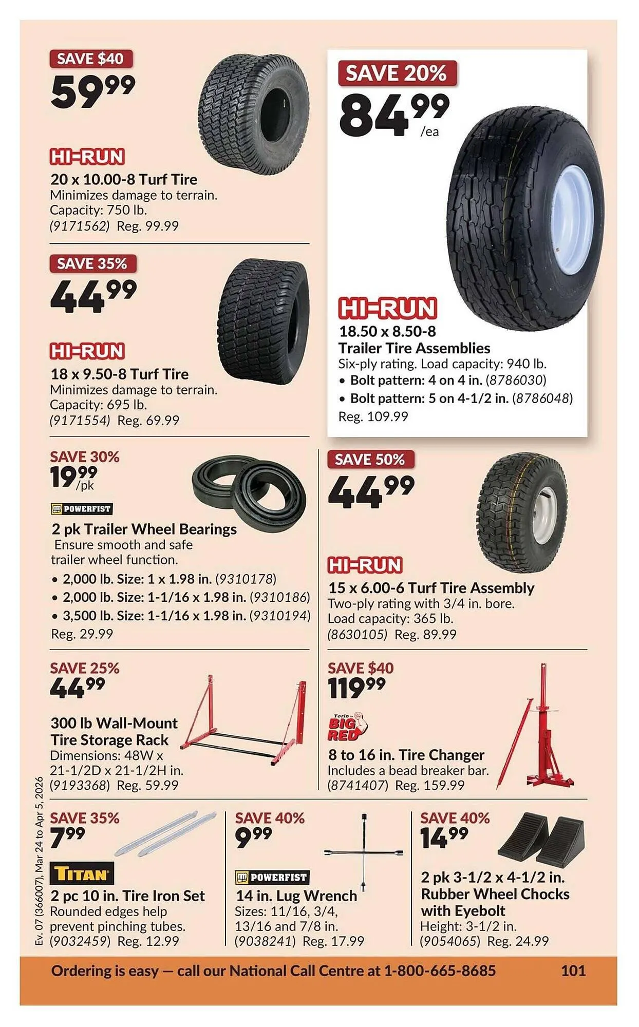 Princess Auto flyer from March 19 to March 26 2026 - flyer page 107