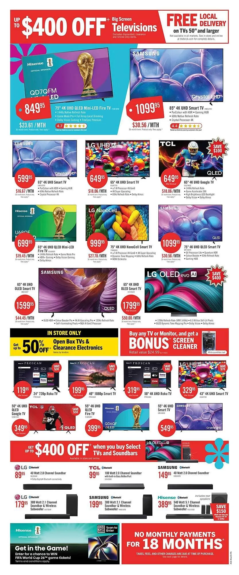 The Brick flyer from March 20 to March 27 2026 - flyer page 15