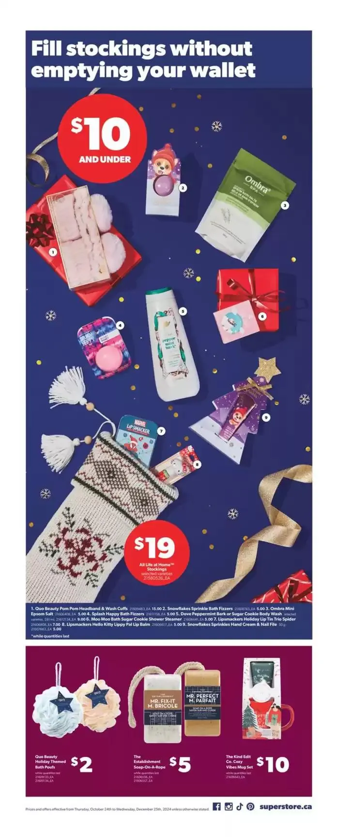 Our best offers for you from October 24 to December 25 2024 - flyer page 11