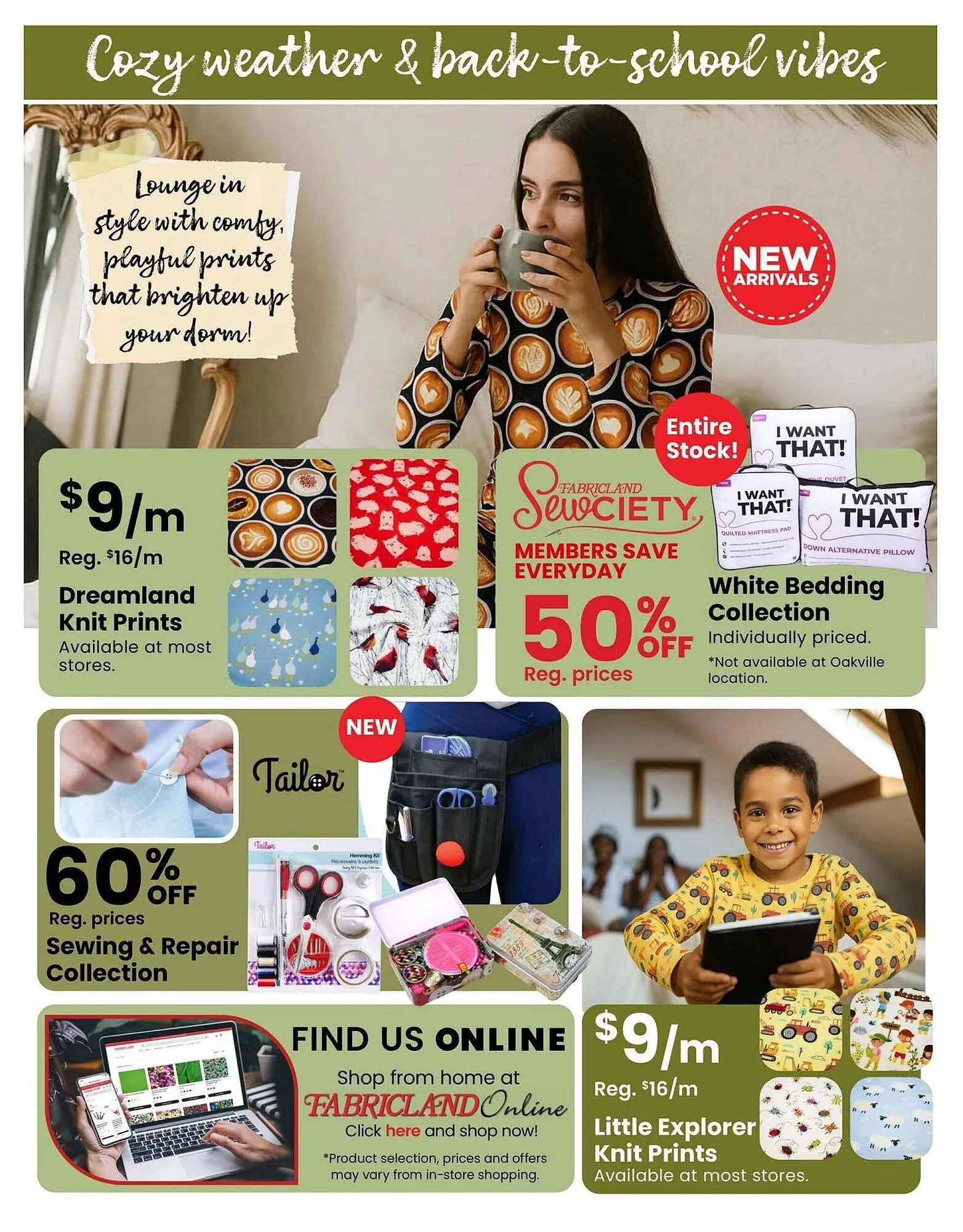 Fabricland flyer from September 2 to October 1 2025 - flyer page 4