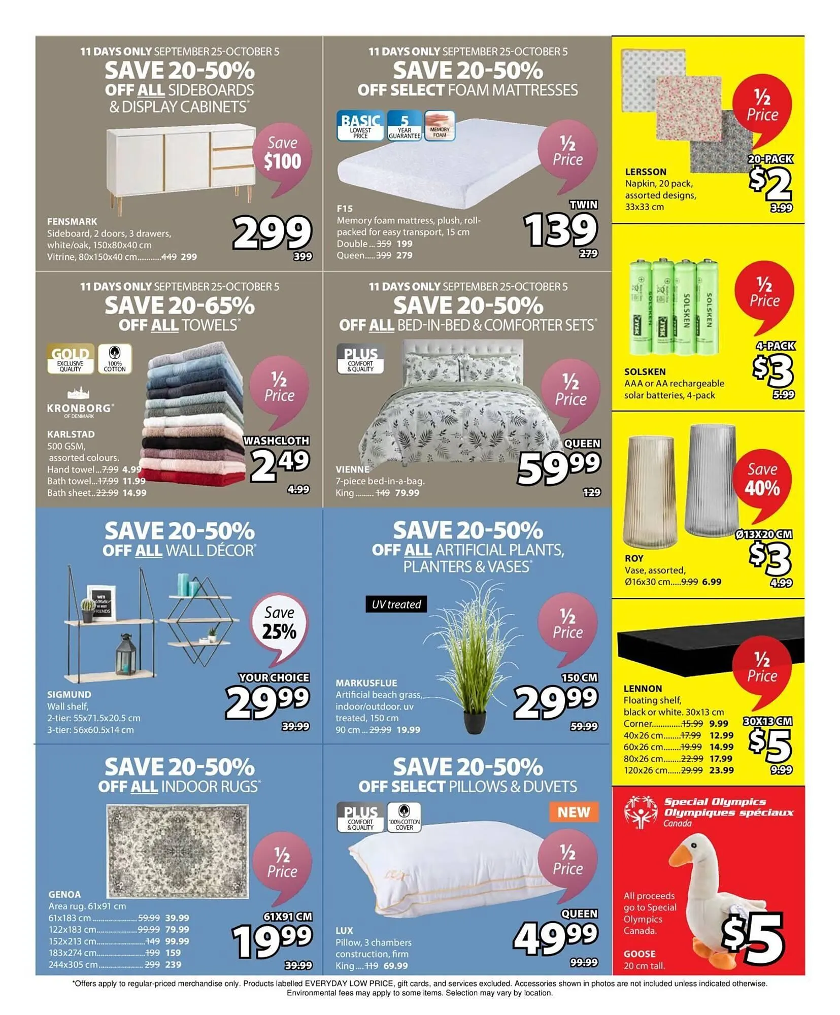 JYSK flyer from September 26 to October 3 2025 - flyer page 2