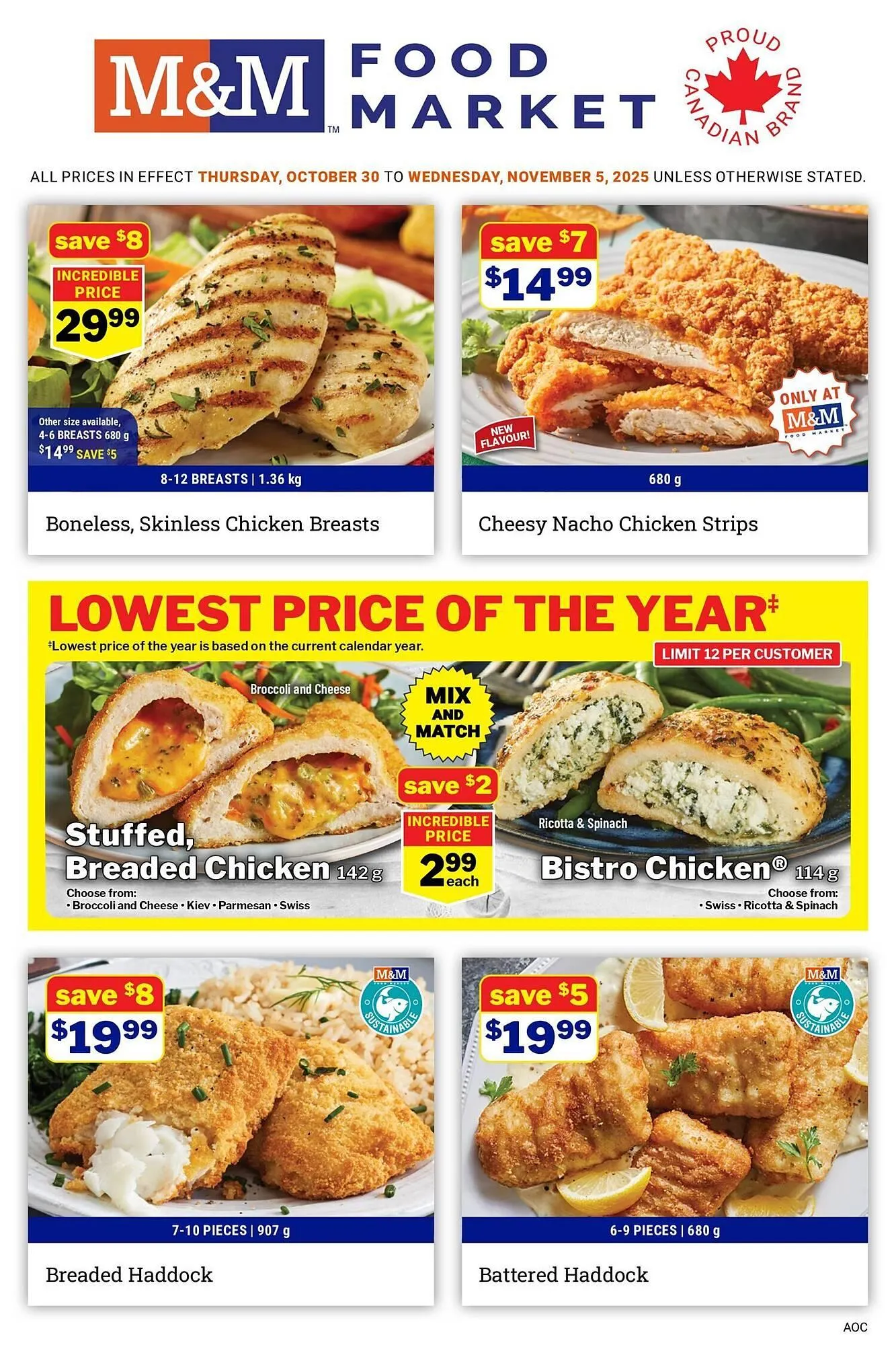 M & M Food Market flyer - 1