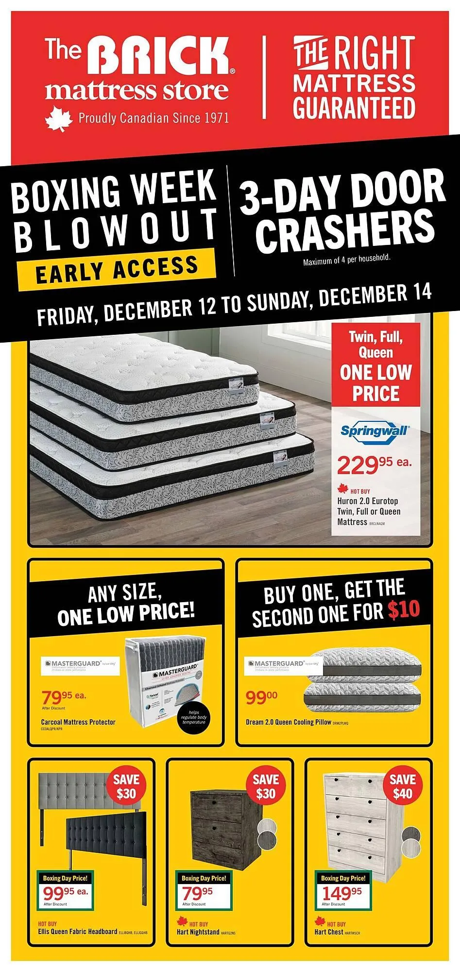 The Brick flyer from December 12 to December 18 2025 - flyer page 1