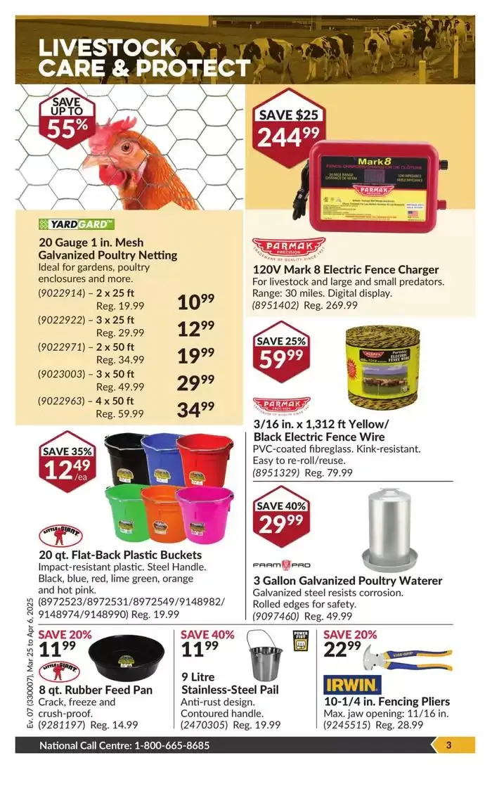 National Sale from March 25 to April 6 2025 - flyer page 8