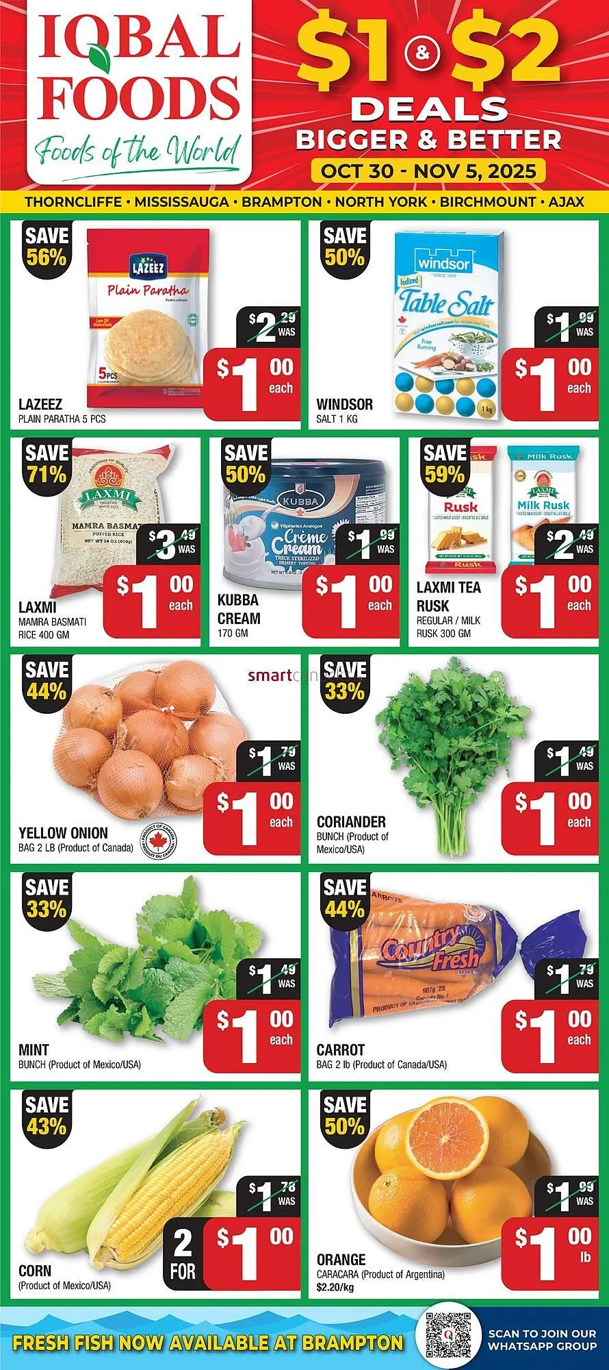 Iqbal Foods flyer from October 30 to November 5 2025 - flyer page 1