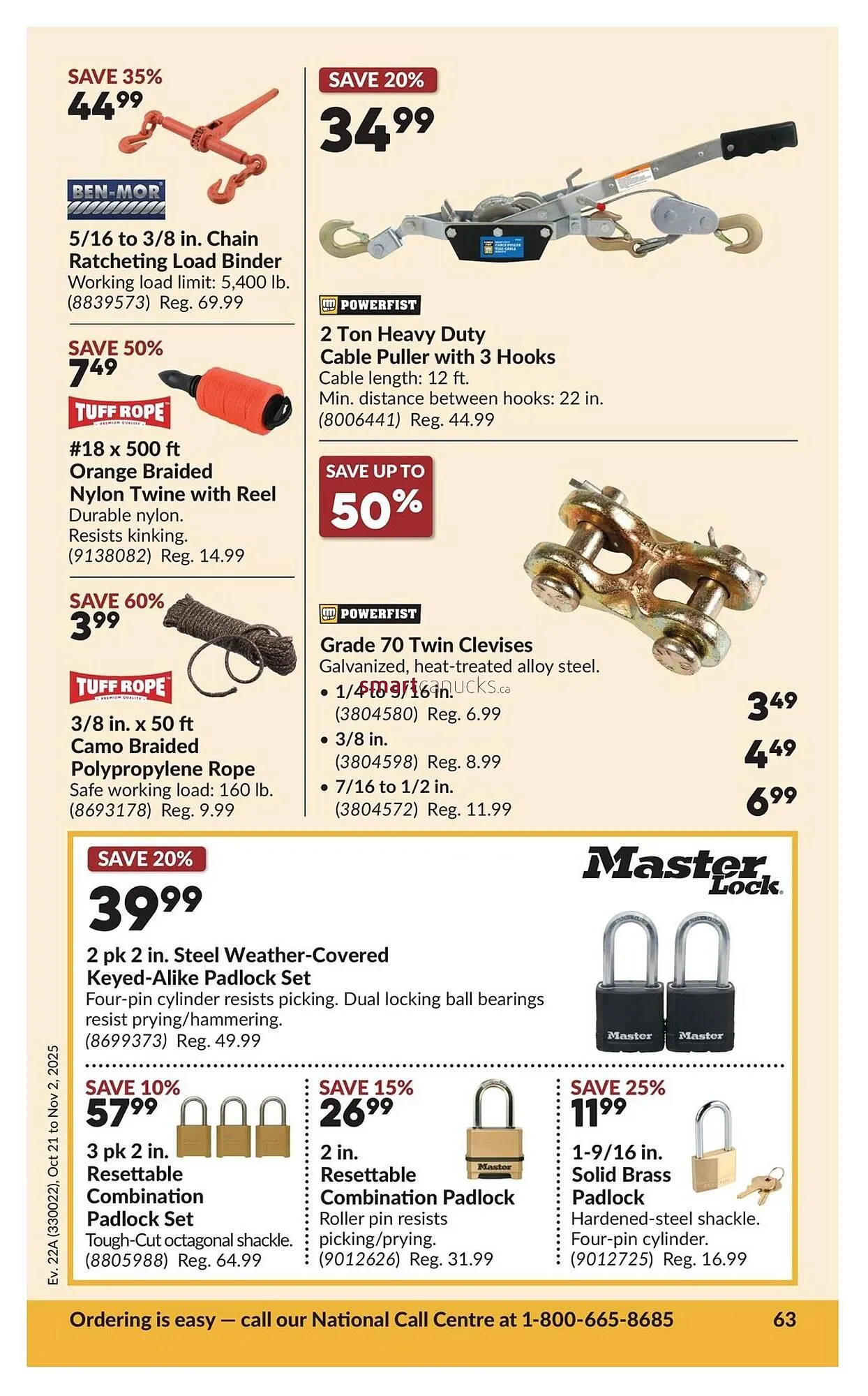 Princess Auto flyer from October 16 to October 26 2025 - flyer page 69