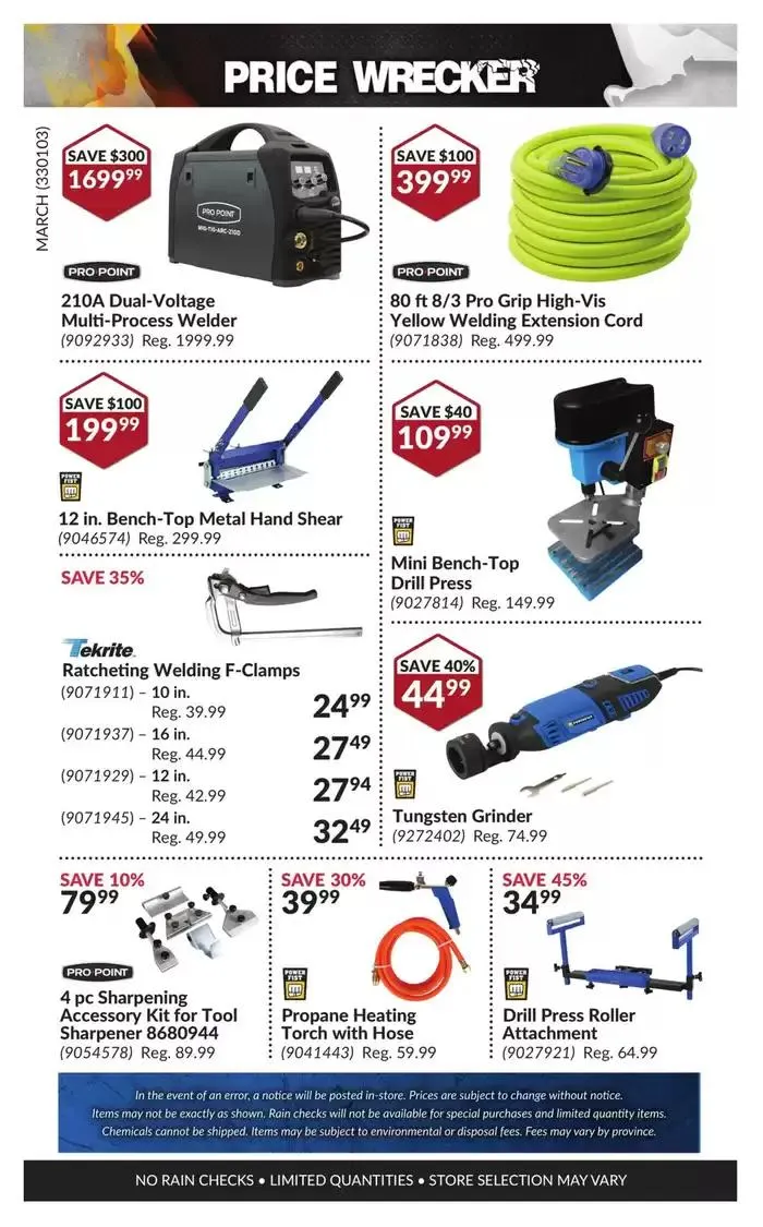 Price Wrecker from March 1 to March 31 2025 - flyer page 31