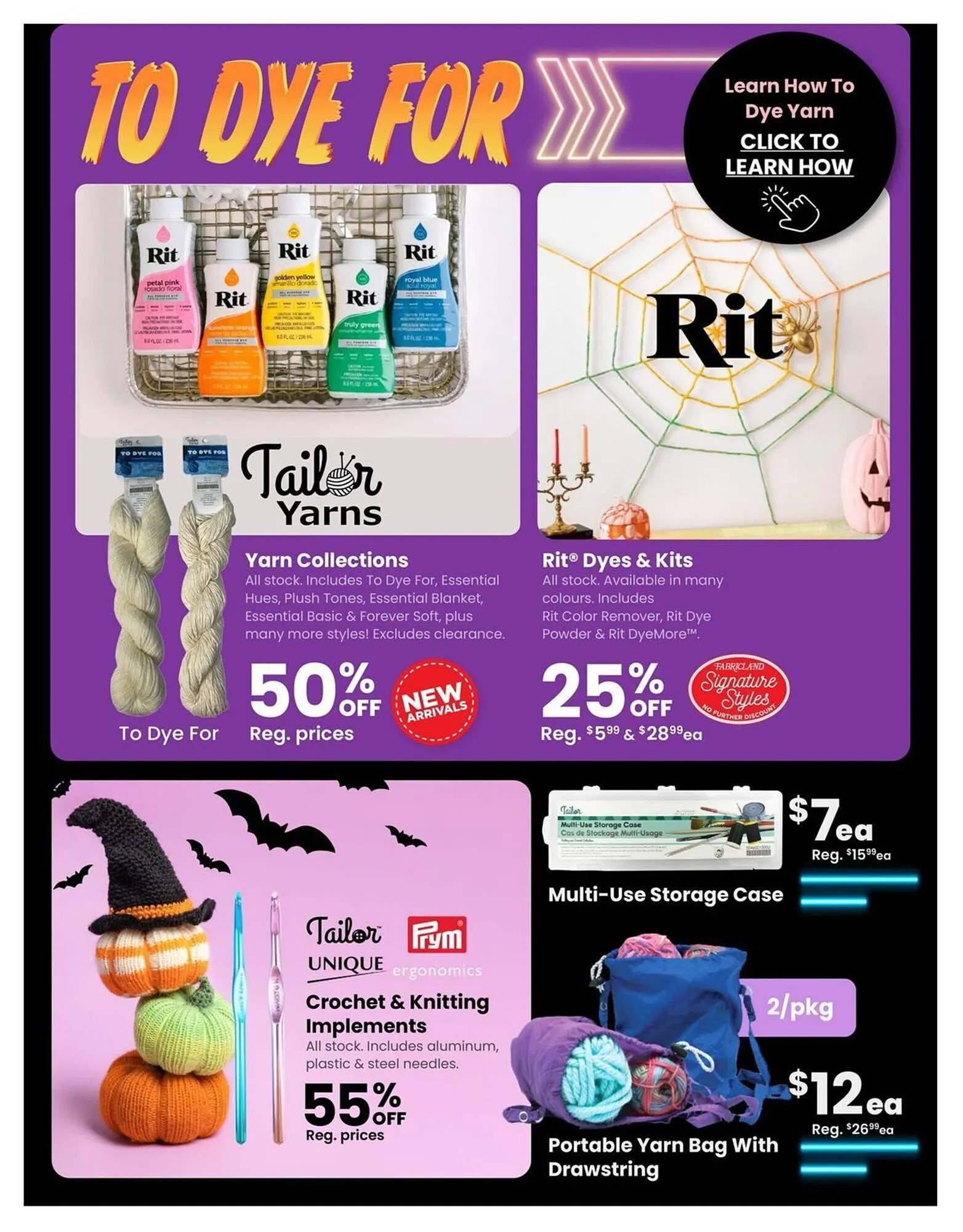 Fabricland flyer from October 14 to October 31 2025 - flyer page 11