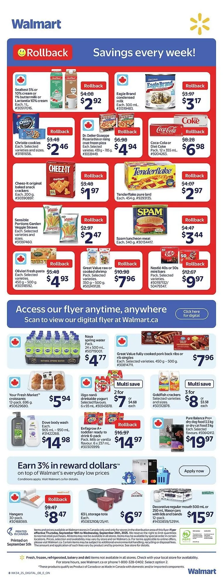 Walmart flyer from September 18 to September 25 2025 - flyer page 2