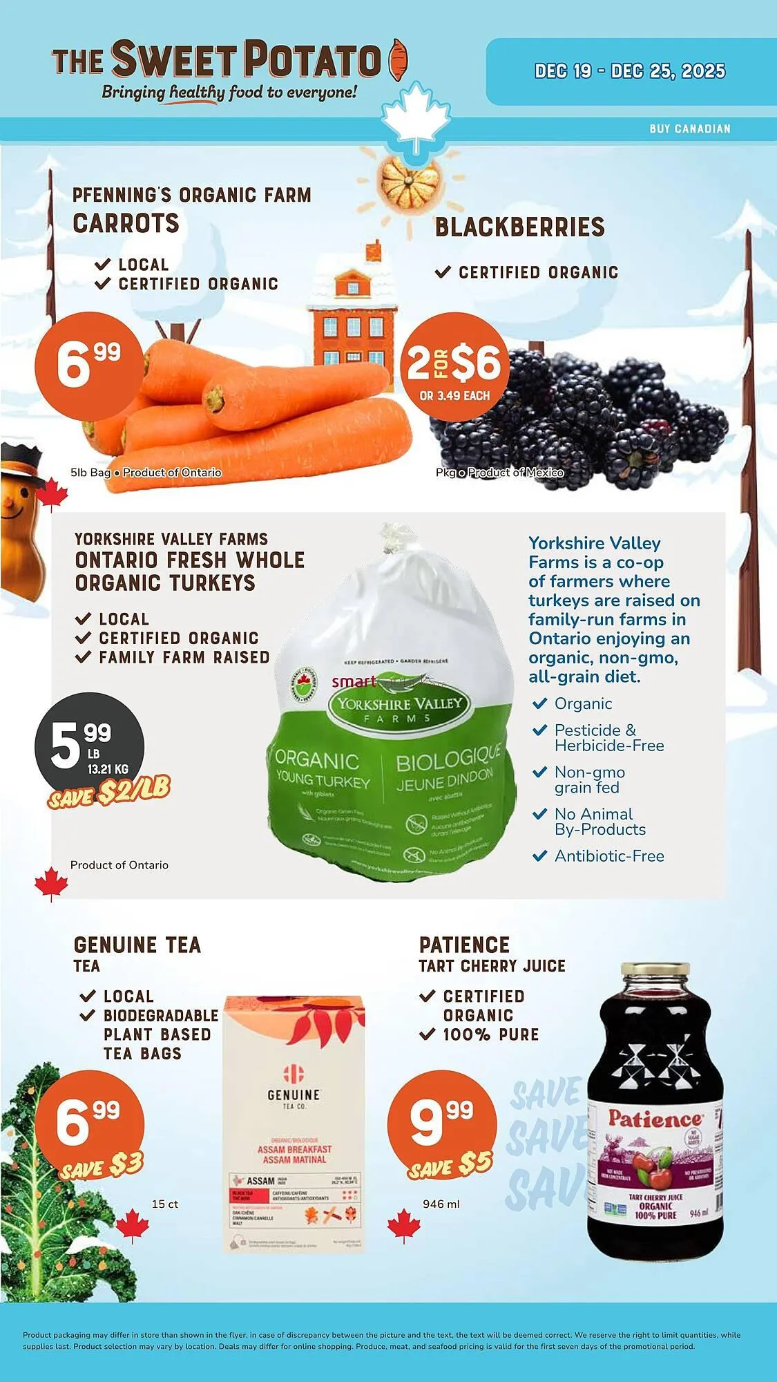 The Sweet Potato flyer from December 19 to December 25 2025 - flyer page 1