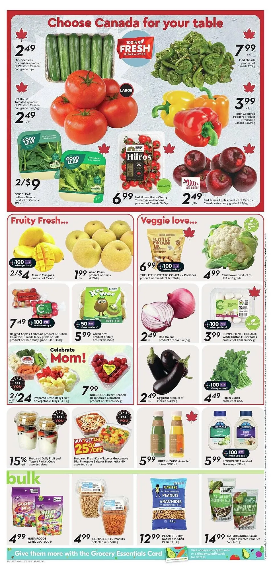 Safeway flyer from May 8 to July 31 2025 - flyer page 7