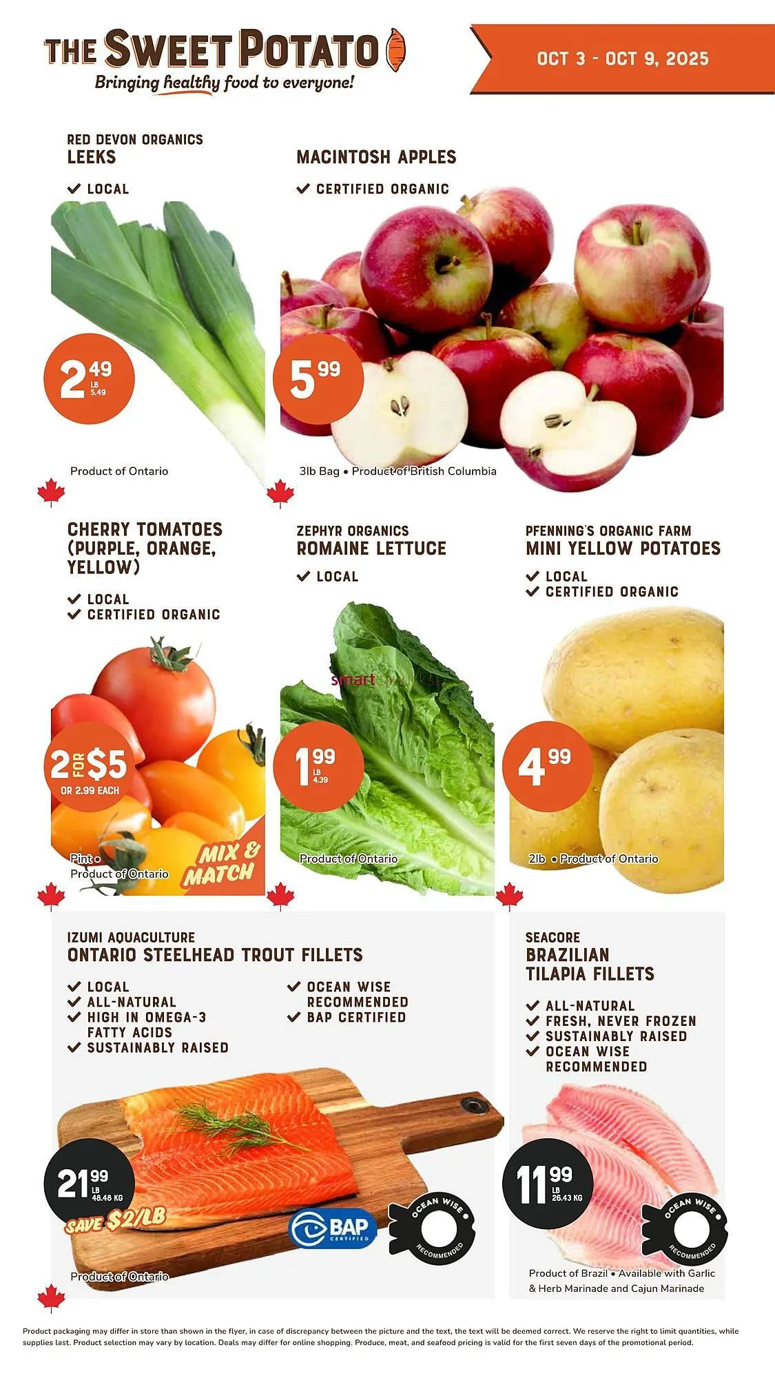 The Sweet Potato flyer from October 3 to October 16 2025 - flyer page 4