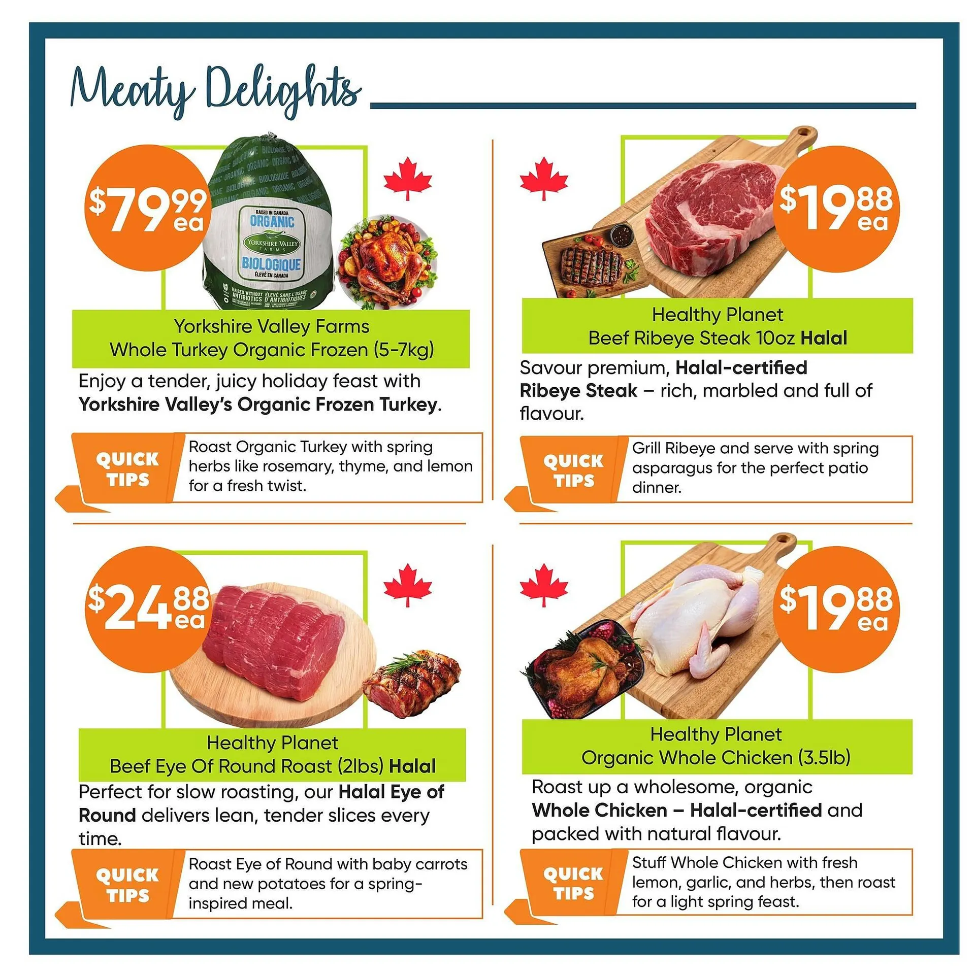 Healthy Planet flyer from April 2 to May 31 2025 - flyer page 3