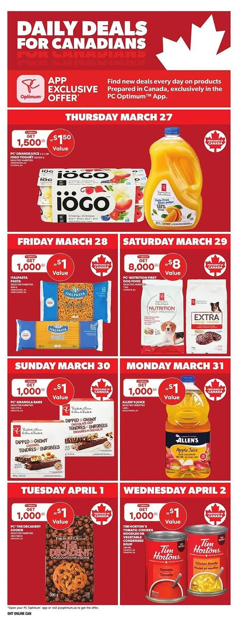 Loblaws flyer from March 27 to April 3 2025 - flyer page 2