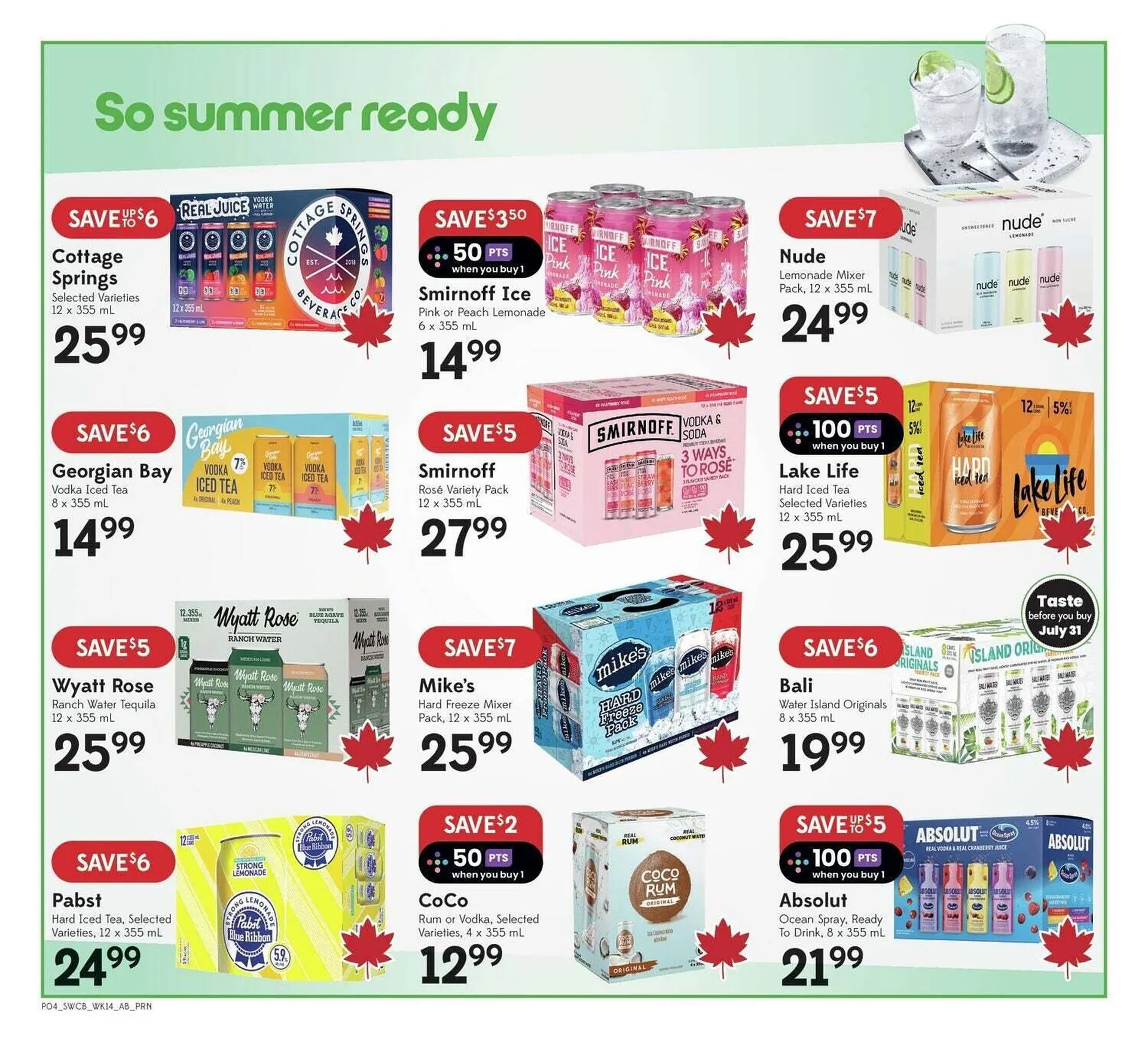 Safeway flyer from August 1 to August 8 2025 - flyer page 4