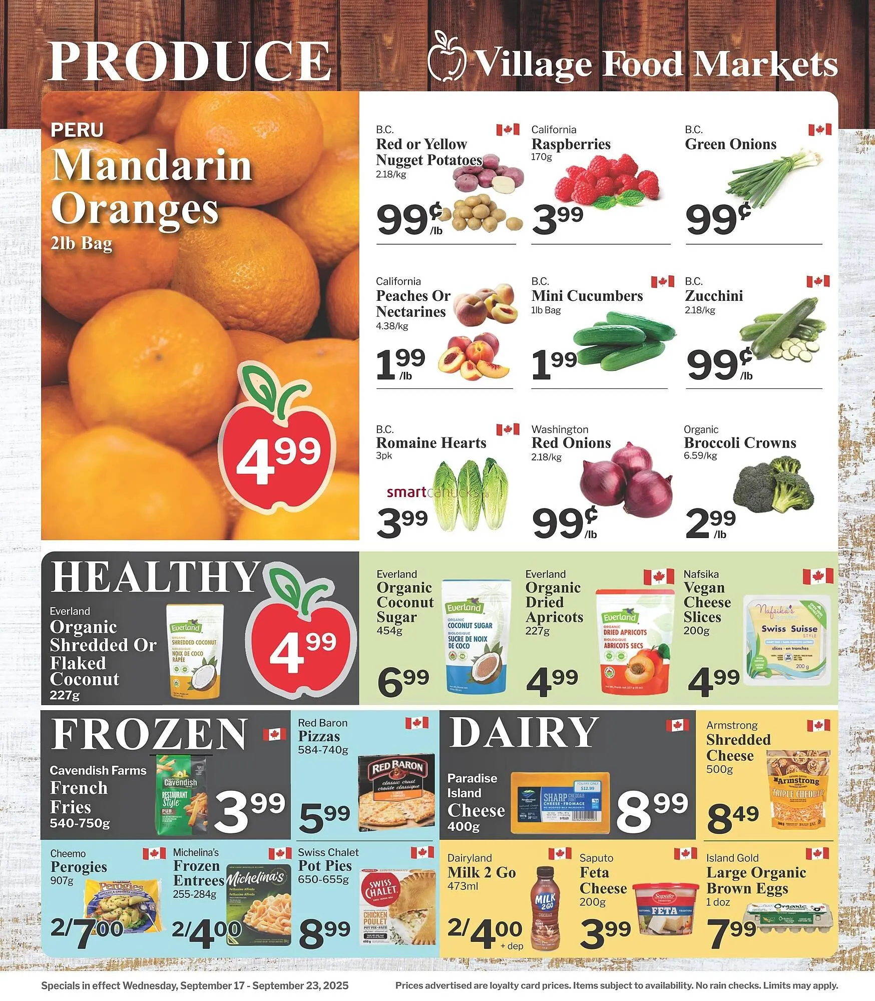 Village Food Markets flyer from September 18 to September 24 2025 - flyer page 3