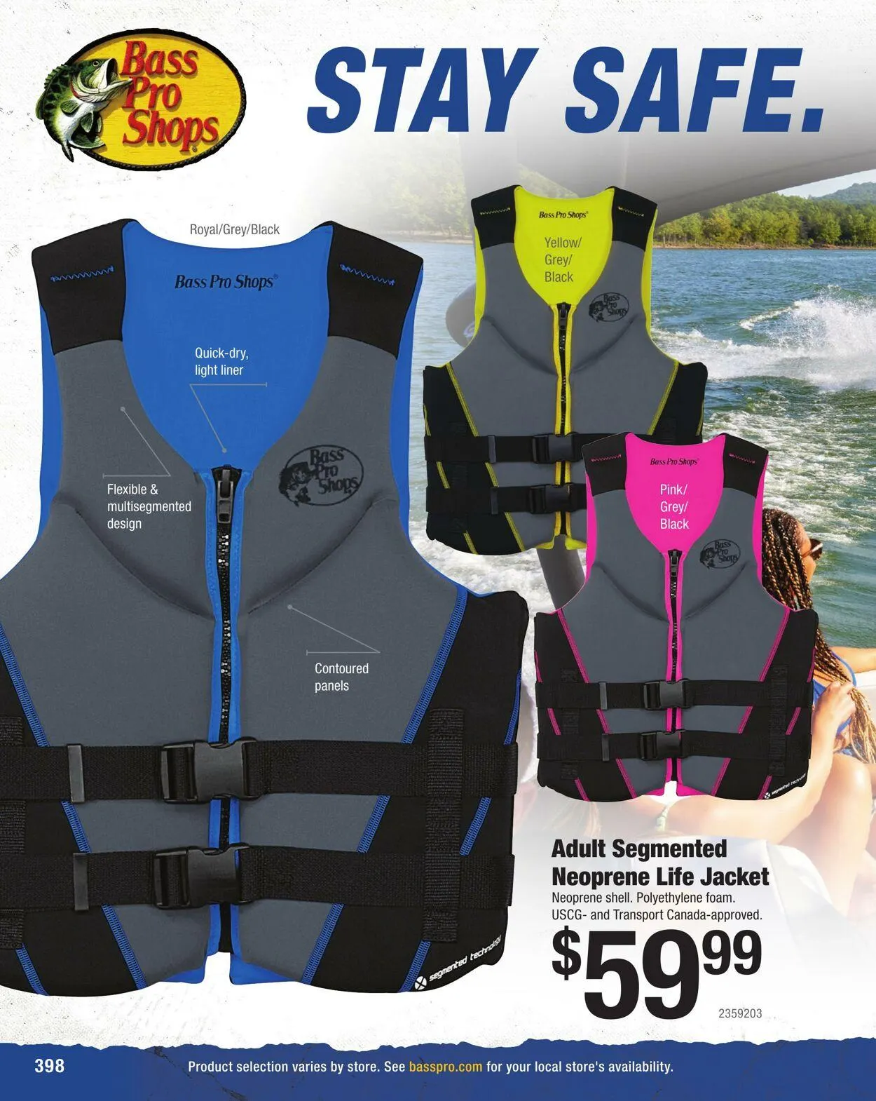 Bass Pro Current flyer from April 7 to April 21 2025 - flyer page 398