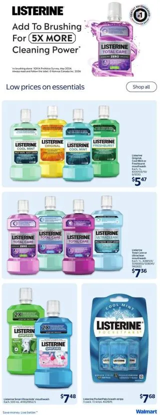 Walmart Flyer from April 2 to April 8 2026 - flyer page 33