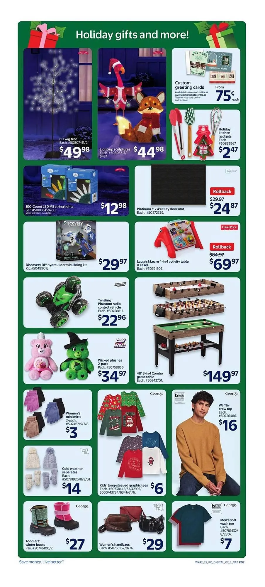 Walmart flyer from November 13 to November 19 2025 - flyer page 8